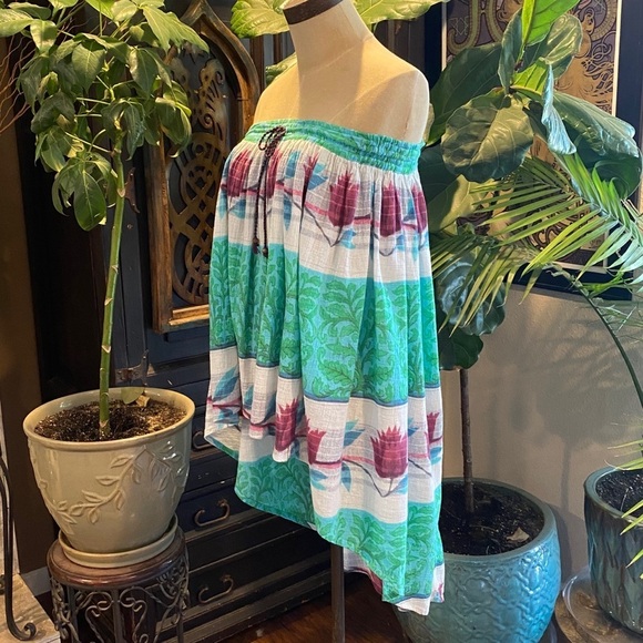 Free People Floral boho swingy skirt - Picture 8 of 16